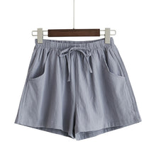 Load image into Gallery viewer, GUMPRUN Shorts Women Loose 2019 New Summer High Waist Sports Korean Shorts